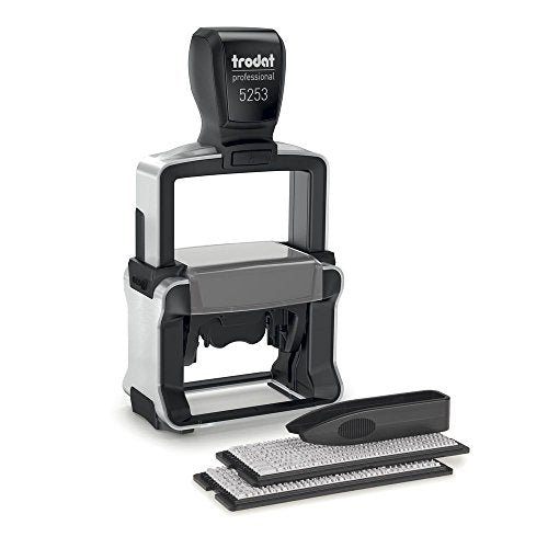 Trodat Professional 5253, 6 Lines, self-Inking, Black Imprint Colour, 49 x 28 mm