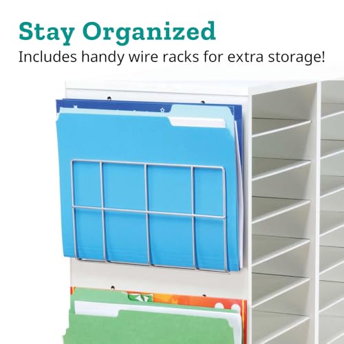Really Good Stuff Durable Mail Center Organizes Students Materials