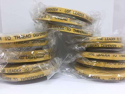 ALLTAPESDEPOT ATG Transfer Gun Double Side Refill Tapes, Reverse Wound Adhesive Transfer Tape Acid Free Gold Paper Liner ATG-7502, 1/4" X 36YD Pack of 144