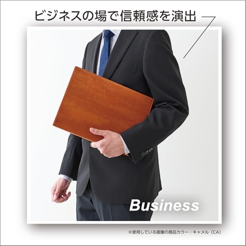 Sekisei BP-5810-44 Bell Post Clear File, Camel