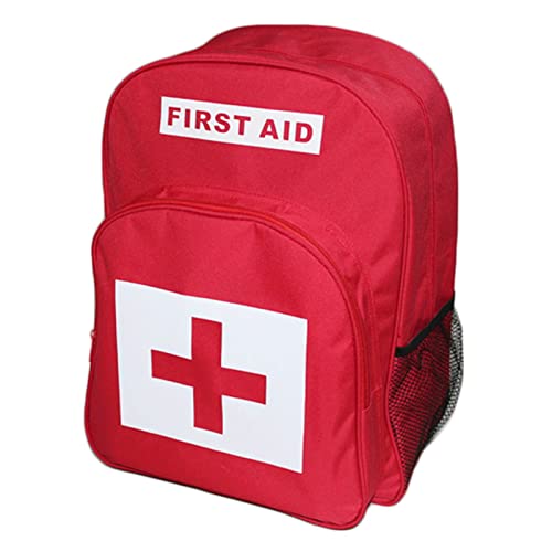 Medical Trauma Bag Empty, Large Capacity First Aid Responder Bag Portable Medical Supplies Safety First Aid Backpack for Medical Supplies