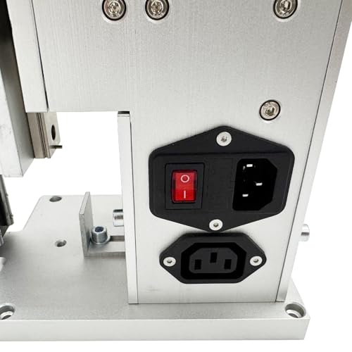 WYDDDARY Pneumatic Tagging Machine for Socks Towels Garments, 0.2"-1.7" Compatible Tag Pin, 0.5-0.8 Mpa Single Needle Glue Nail Hang Tag Labeling Machine AC110V-220V