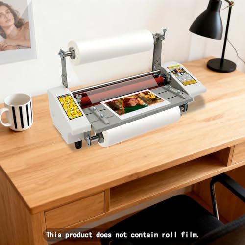 Laminator Machine, Digital Thermal Roll Laminating Machine, 110V Roll Laminator, for School Office Commercial Use