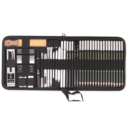 ZYQHMY 54 Sketching Pencil Set Art Drawing Pencil Sketching Kit
