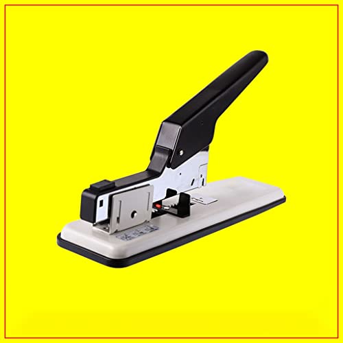 XlyCjkb Stapler,Office Stapler,Office Stapler Heavy Duty Stapler Durable Thick Layer Stapler 100 Pages Capacity Suitable for Office Document Binding and Finishing Staplers for Desk, Black