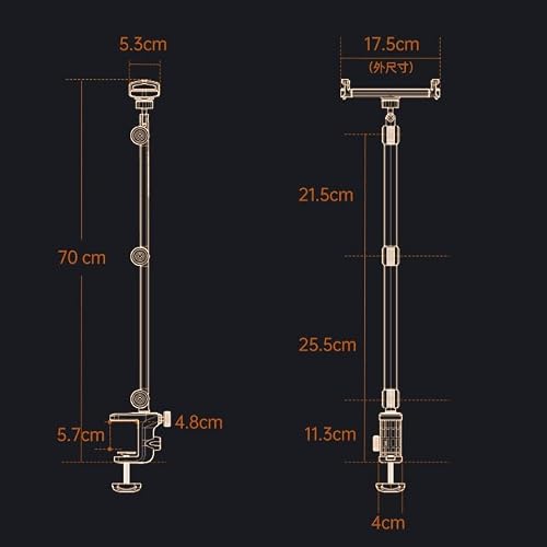 Lazy Person Stand Aluminum Alloy Can Rotate 360 Degrees Mobile Phone Stand Overhead Desktop Stand(D) (D)