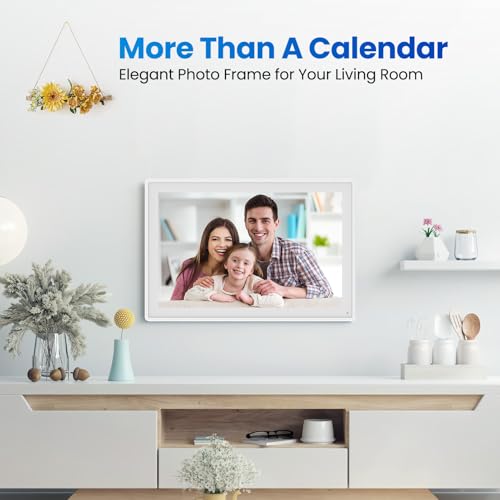 Anyuse16" Smart Digital Calendar Wall Desk Mount Planner