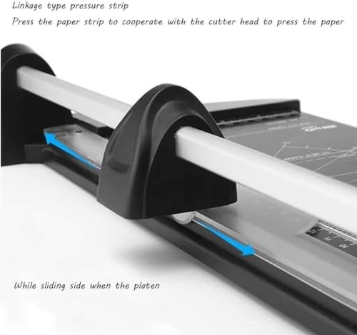 Stackable Paper Trimmer Guillotine Cutter A4 Sliding