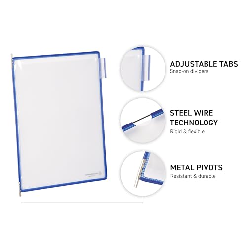 Djois Tarifold Magnetic Wall Unit with 10 Pockets