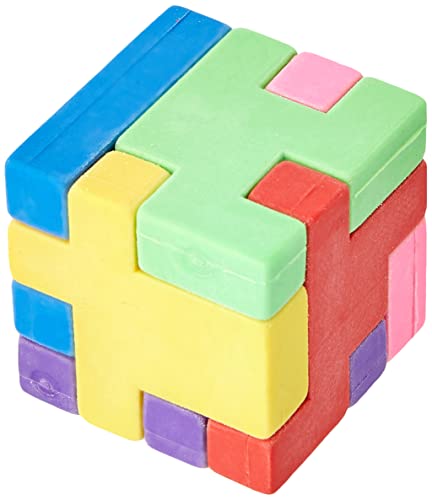 Cube Puzzle Eraser - one Supplied, Classic