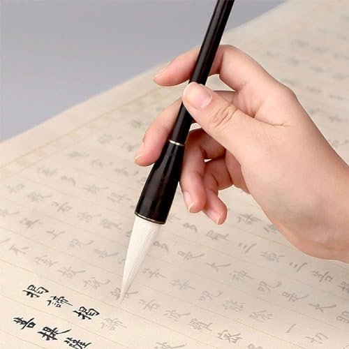 Chinese Calligraphy Brush Pen,Chinese Calligraphy Brush Watercolor Sumi Drawing Brush Chinese Calligraphy Drawing Brush Pen Birthday Set 3 Items