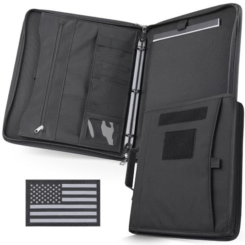 Livans Portfolio Padfolio Binder with Detachable 3-Ring Planner & A4 Paper
