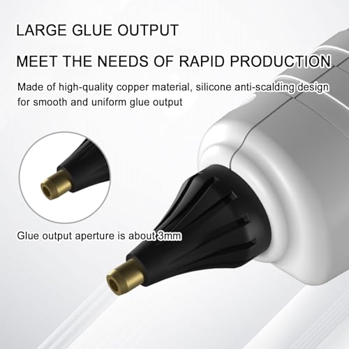 Acivirdde Hot Melt Glue Gun, Foot-Operated Automatic Dispensing Machine, Intelligent Reflux Design, Suitable for Production Lines.