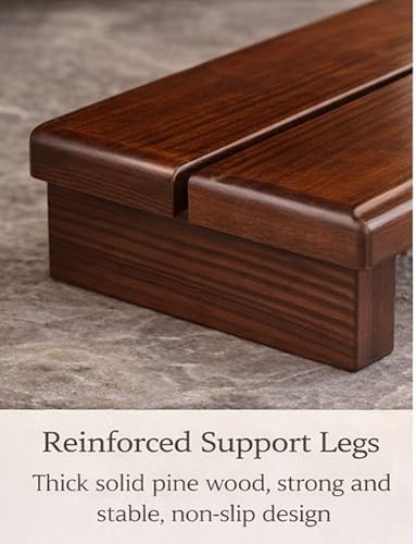 GAQ33T Sturdy Solid Wood Non-Slip Step Platform,