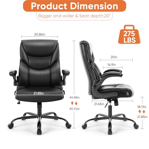 Sweetcrispy Heavy Duty Office Chair, Gaming Desk Chair 2 Pack