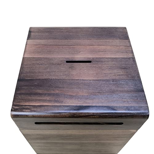 ZEELYDE Donation/Charity/Suggestion Box,Donation Charity Box Christian Wooden Giving Box Love Box Church Collection Donation Charity Box Prayer Box with Lock Suggestion Box