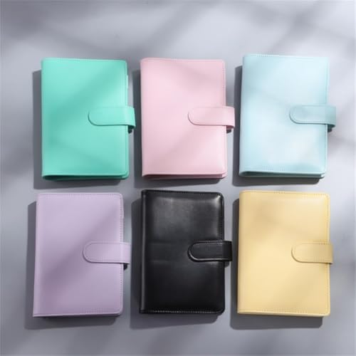 ELUKHT Loose-Leaf Book Shell A6 Hand Book Notebook Stationery Loose-Leaf Folder 6