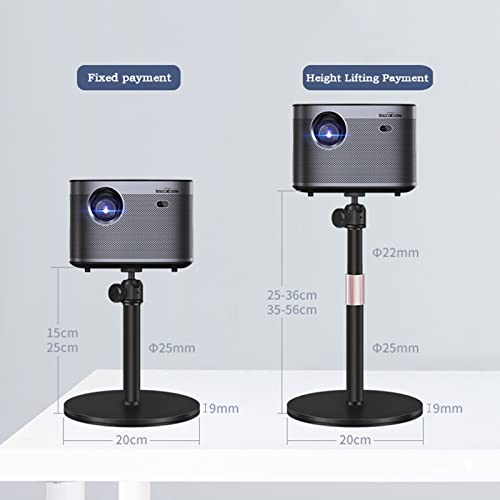 Projector Stand, Home Office Bedside Shelf, 360° Widened Universal Thickened Base, Placement Table, Floor Shelf for Projector, Video Projector Stand