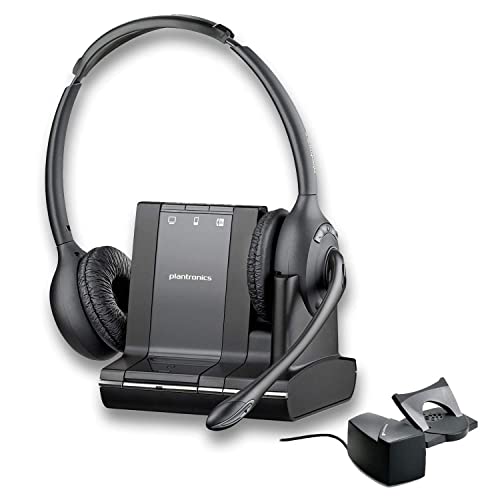 Plantronics Savi W720 Wireless Headset System HL10 Handset Lifter Bundle