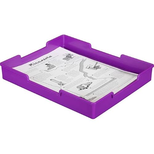 Really Good Stuff Plastic Trays - Set of 6 - Grouping Colors