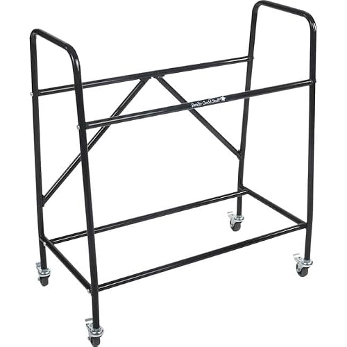 Really Good Stuff Mid-Size Mobile Storage Rack with Picture Book Bins