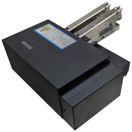 EQCOTWEA 110V Dual-Head Electric Stapler Automatic Paper Binding Machine