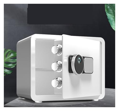 lock box Small Home Safe Fingerprint Security Safe Box Dual Alarm