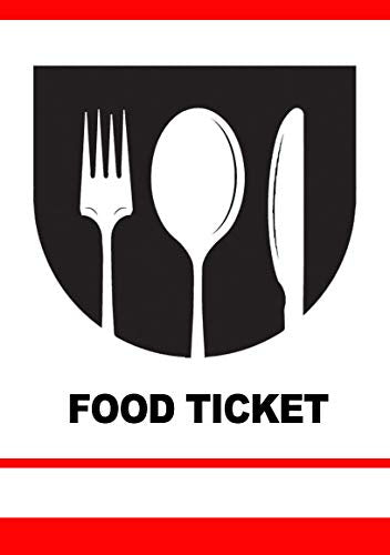 Drink Tickets - Fast & Affordable Food Tickets by MyZone Printing (Red, 3000)