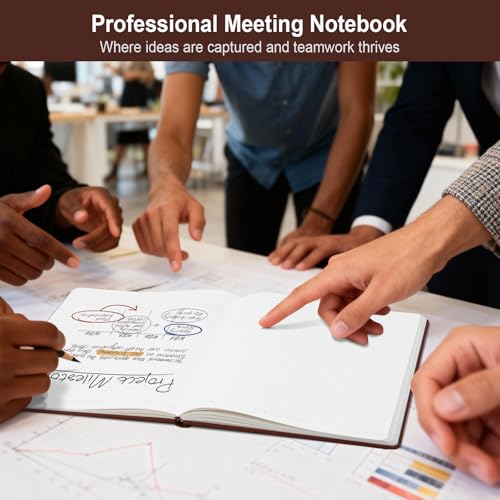 ViVin 3 Pack A4 Hardcover Lined Notebook,8.5x11 192 pg College Ruled
