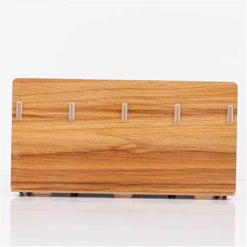 File Organizer Desktop Shelf Student Book Stand Bookshelf CD Rack Wooden DVD Office Organizers Desk