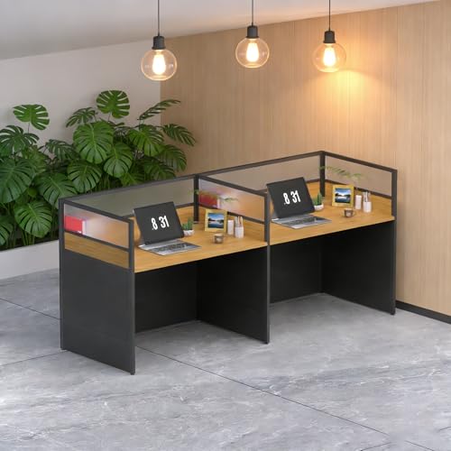 cubicle desks, cubicle desks with privacy partitions(2P, Without cabinet)