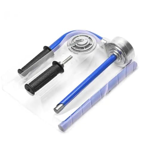 Stretch Wrap Dispenser, Adjustable Heigh 19-26 Inch Manual Stretch Film Dispenser Tool with Adjustable Handle, Compatible with 1.5", 2", and 3" Cores, for Office, Home, Stores and Warehouses