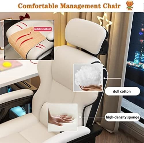 SZOMH shop UK Gaming Chairs Executive Chair,High Back Managerial Chair,Swivel Chair with Adjustable Footrest, Rotatable Lift Executive Office Chair for Home,Office Desk Chairs
