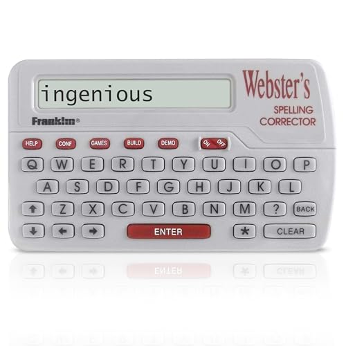 Franklin Webster's Spelling Corrector NCS-100 - Advanced Phonetic Spell Correction Technology - Type Words as They Sound for Quick and Accurate Suggestions