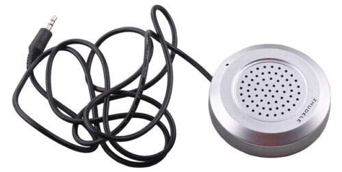 2020 Beacon Pet Window intercom Dual-Way Audio Office Station Window Interphone Speaker,Anti-Interference Bank Teller Counter Ticket Wireless Glass Window Microphone