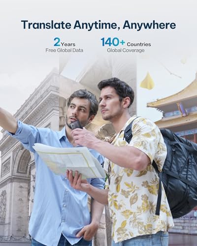iFLYTEK AI Language Translator Device, Real-Time Two-Way Voice Translator