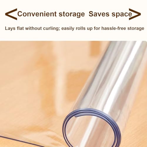 Heavy Duty Floor Mat for Rolling Chair Non-Slip Desk Protector for Carpet