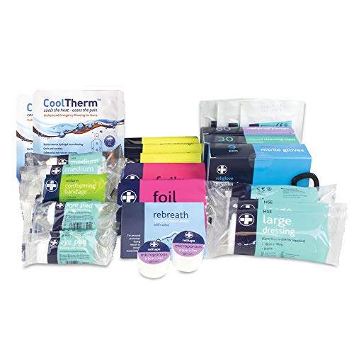 Reliance Medical BS8599-1 Medium Workplace First Aid Kit Refill for Ref 660