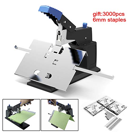 Desktop Office Manual Riding Stapler, 6.5mm Desktop Riding Stapler Saddle Stitch Stitchers Binding Machine