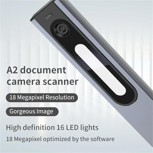 Scanner 18-megapixel A2/3/4 Large Format OCR Recognition Auto Document 24 Color Bit High Definition for Office Use