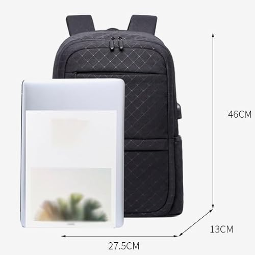 ONMYJFD Travel Laptop Backpack Anti Theft Backpacks with Charging Port(D)