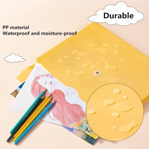 10PCS Envelopes with Button String Tie Closure File folders