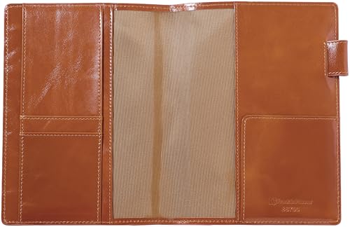 Franklin Planner Rustlus Leather 2 Organizer Cover B6 Brown 86799