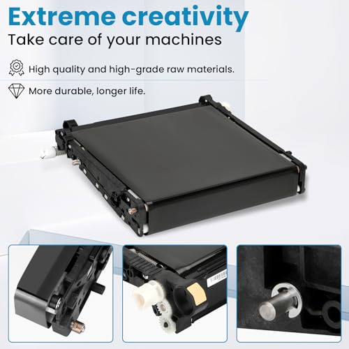 108R01122 Transfer Belt Maintenance Kit, Replacement for Xerox VersaLink C400, C405, WorkCentre 6605, 6655, 6655i, Phaser 6600, Includes Transfer Belt, Bias Transfer Roller, Feed Roller, Gloves