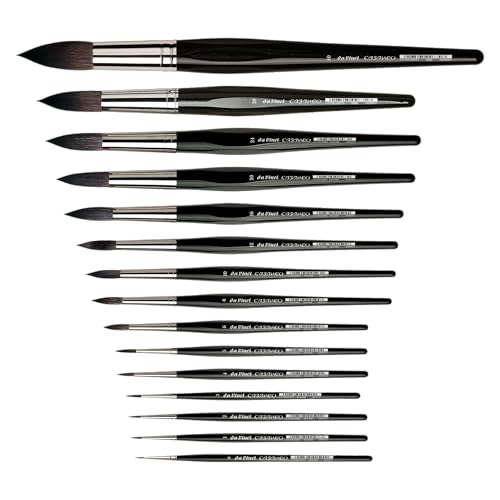 da Vinci Watercolor 5598-30 Casaneo New Wave Synthetic Giant Round, 30