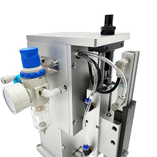 Yokoma Pneumatic Tag Attacher Pneumatic Tagging Tool Hang Tag Socks Staple Labeling Machine Single Needle Brand Tagging Machine Used for Garments and Textiles, AC110-220V