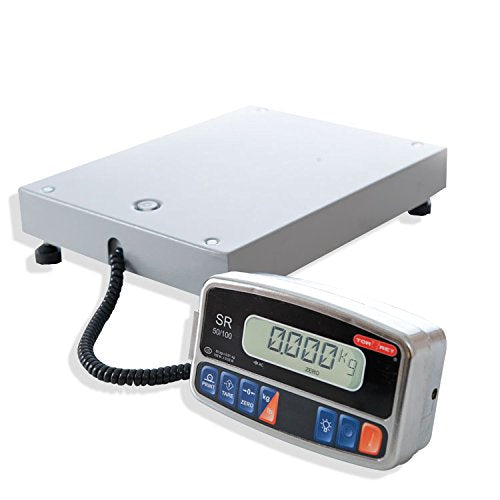 TORREY SR 50/100 Electronic Digital Shipping Scale with Large Display and Backlight, 100 lb