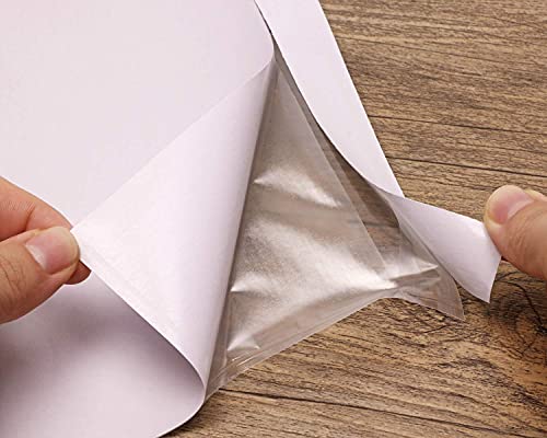 Immuson 2000 7.5" x 5.5" Clear Adhesive Top Loading Packing List, Label Envelopes Pouches (2000 Bags)