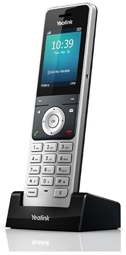 Yealink IP Phone W76P Bundle of W70B Base and W56H handset + 2-Unit W56H Handset (2 x W56H)