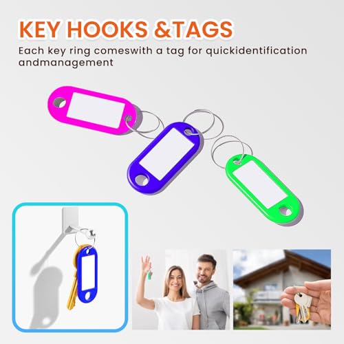 Opastry 138 Position Key Organizer with Combination Lock, Waterproof Fireproof Zippered Key Case, Key Holder Box for Rental Management Real Estate Sales Hotel Executives
